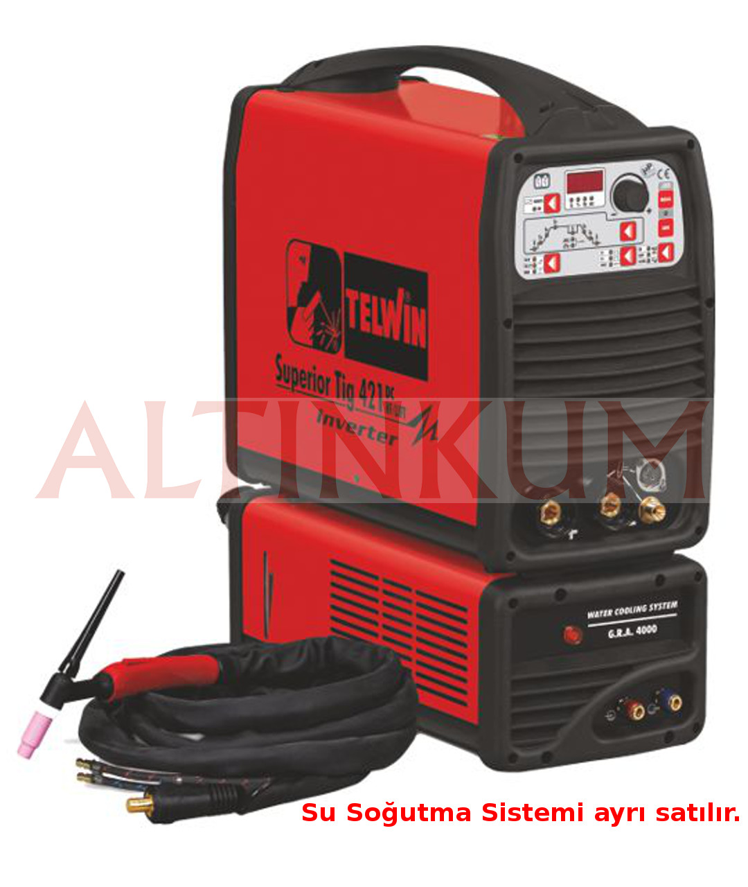 Telwin Superior Tig 421 DC HF/LIFT 350 Amper Hafızalı İnverter Kaynak Makinası